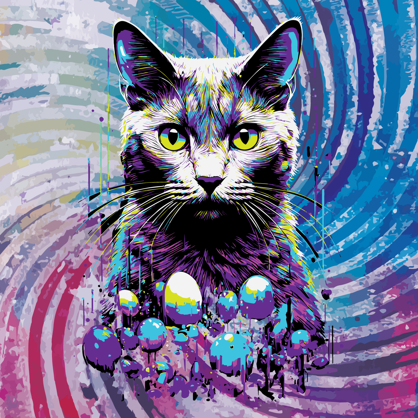 Bad Bella with oozy eggs.