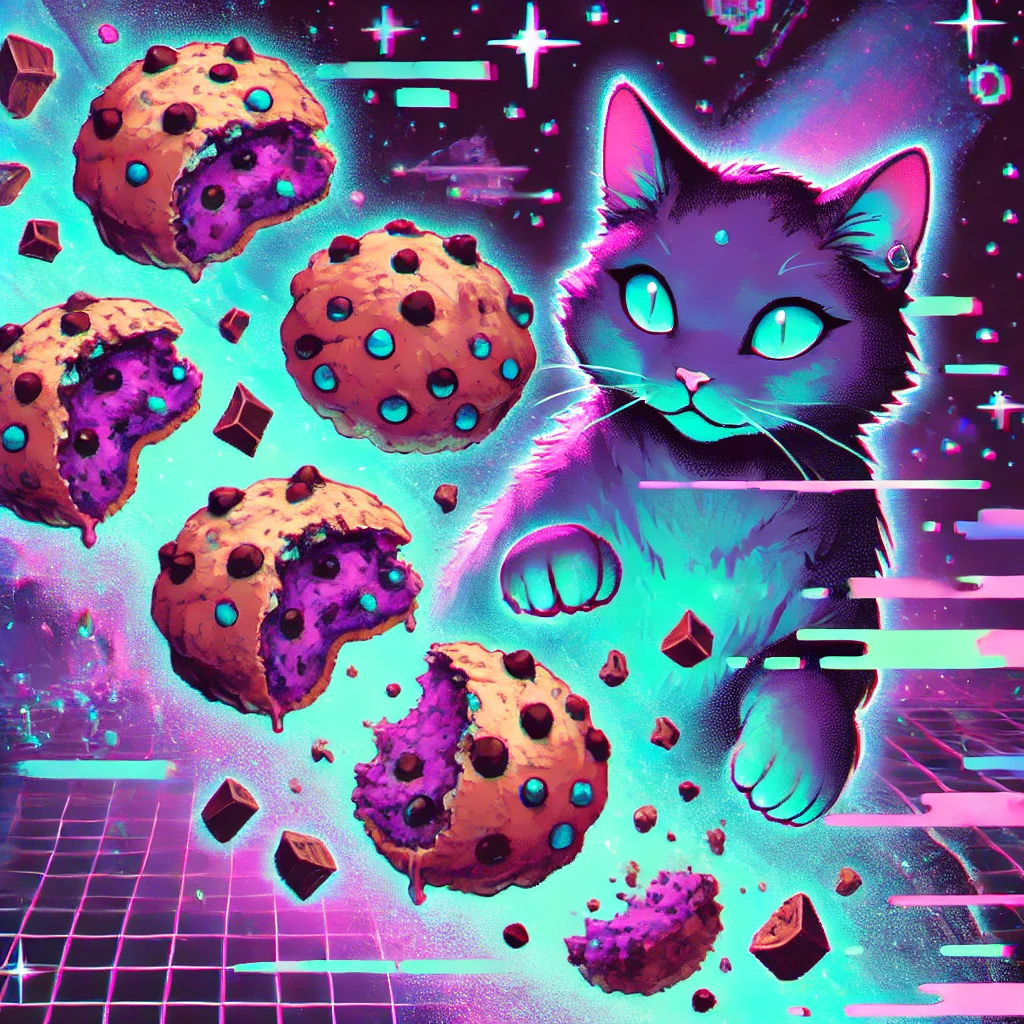 Chocolate Chip scones float by Bad Bella.