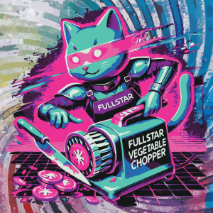 Glitchcore Bad Bella using the Fullstar Vegetable Chopper.